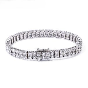 The Moissanite Tennis Bracelet