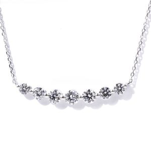 The Moissanite Riviera Necklace
